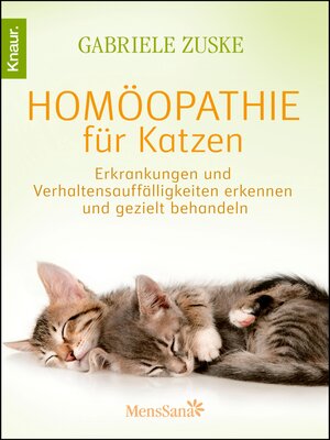 cover image of Homöopathie für Katzen